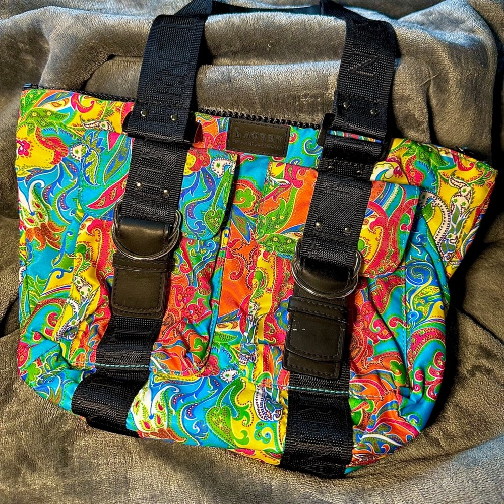 Multicolor Ralph Lauren Tote Bag